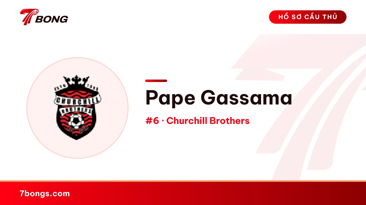 Pape Gassama — Churchill Brothers