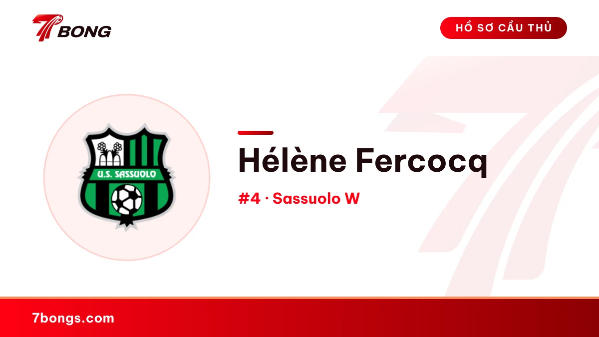 Hélène Fercocq — Sassuolo W