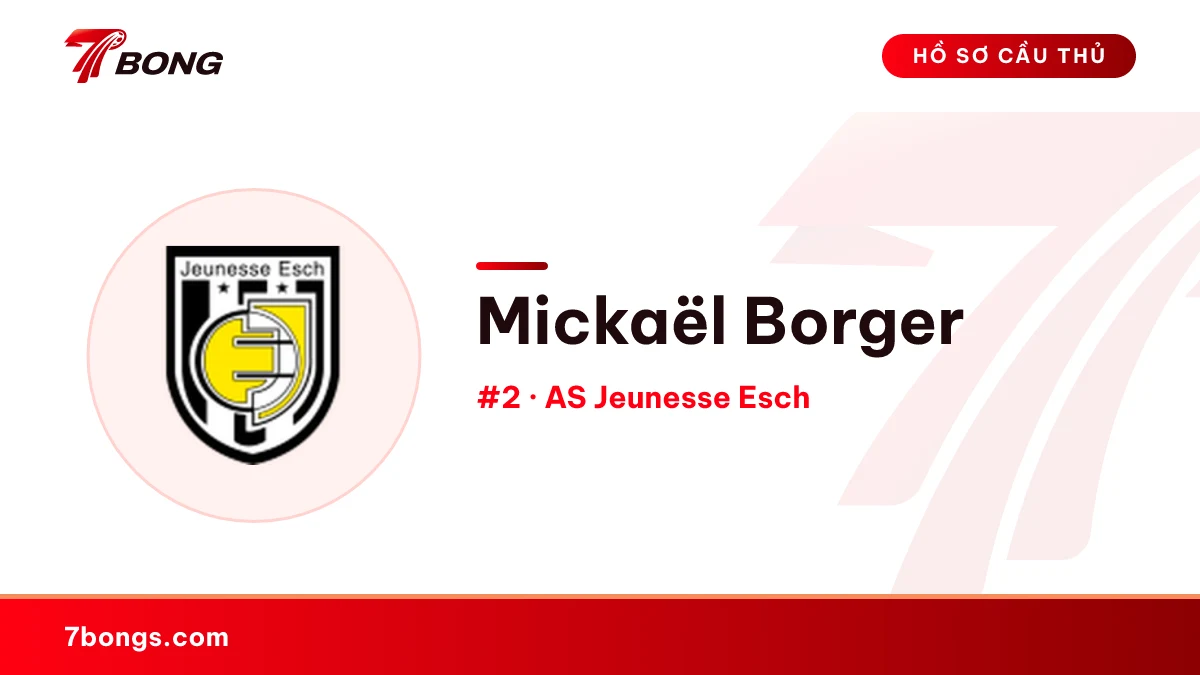 Mickaël Borger — AS Jeunesse Esch
