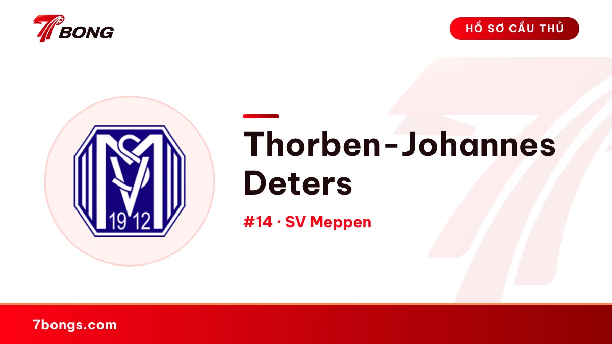 Thorben-Johannes Deters — SV Meppen