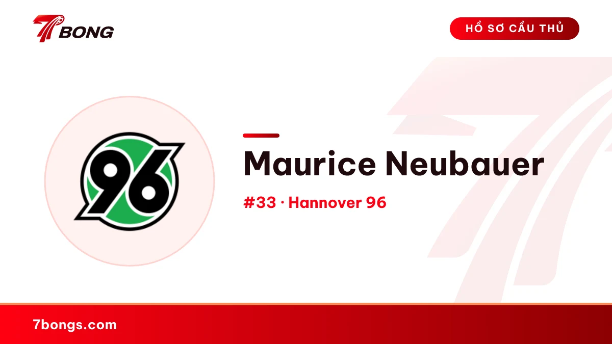 Maurice Neubauer — Hannover 96