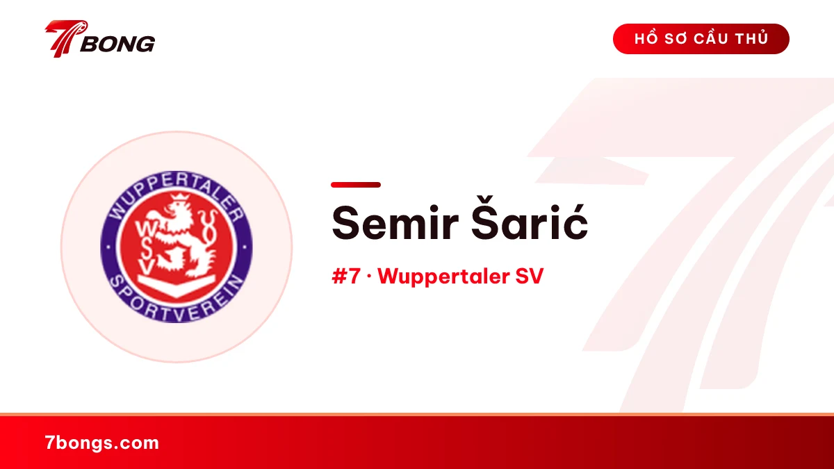 Semir Šarić — Wuppertaler SV