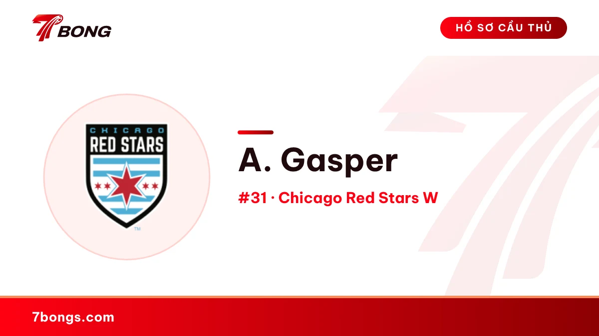 A. Gasper — Chicago Red Stars W