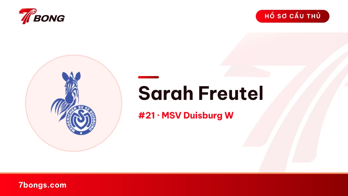 Sarah Freutel — MSV Duisburg W