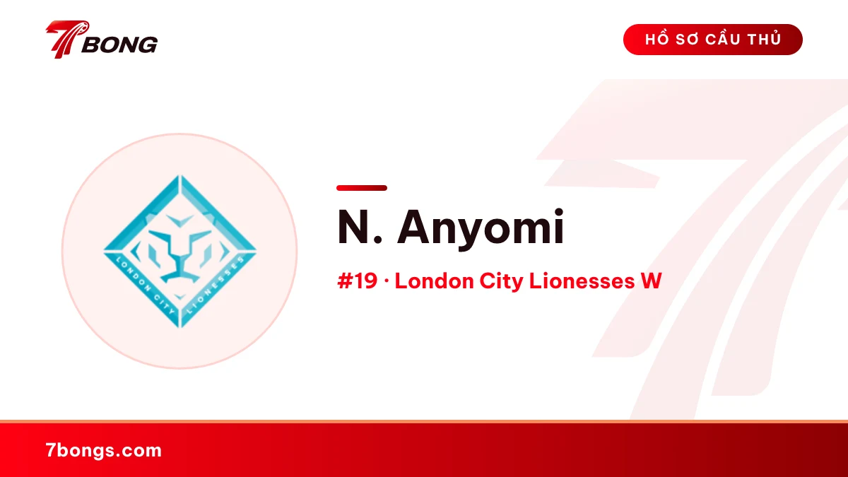 N. Anyomi — London City Lionesses W
