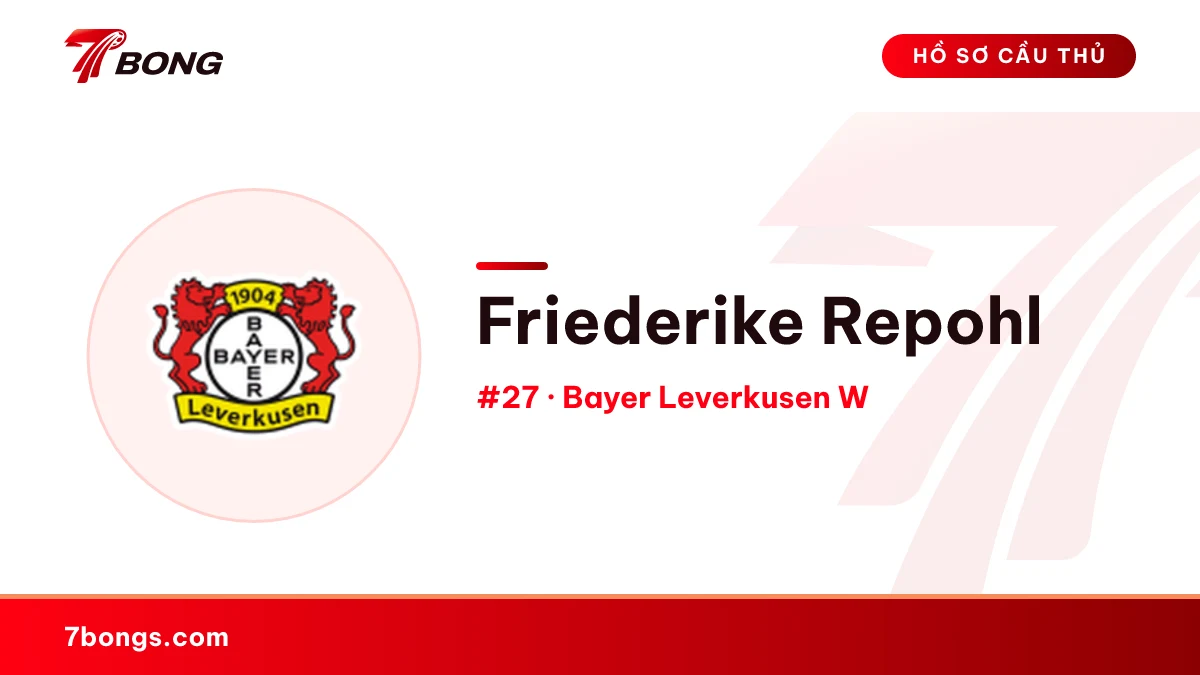 Friederike Repohl — Bayer Leverkusen W