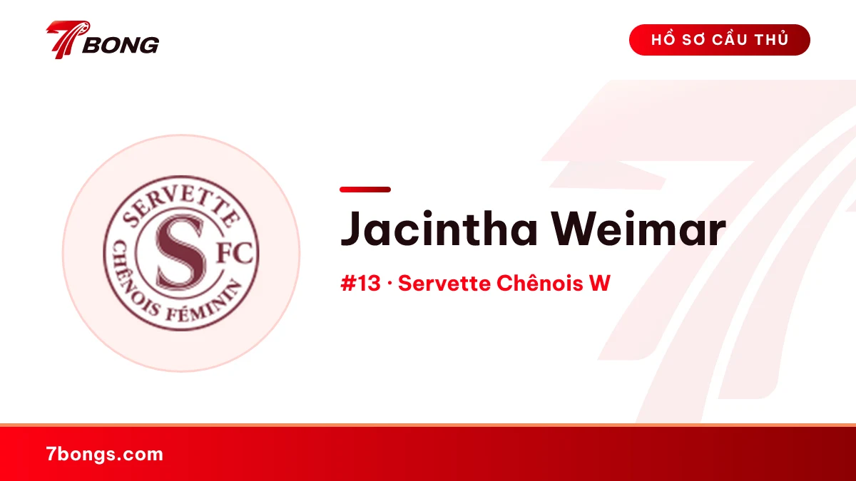 Jacintha Weimar — Servette Chênois W