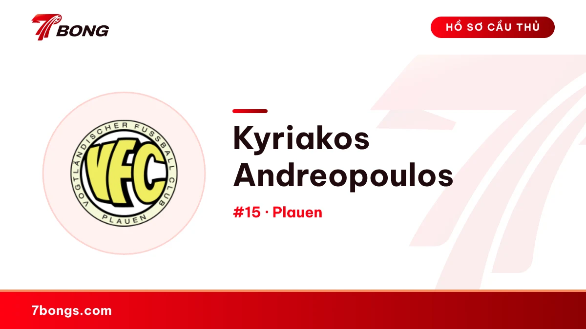Kyriakos Andreopoulos — Plauen