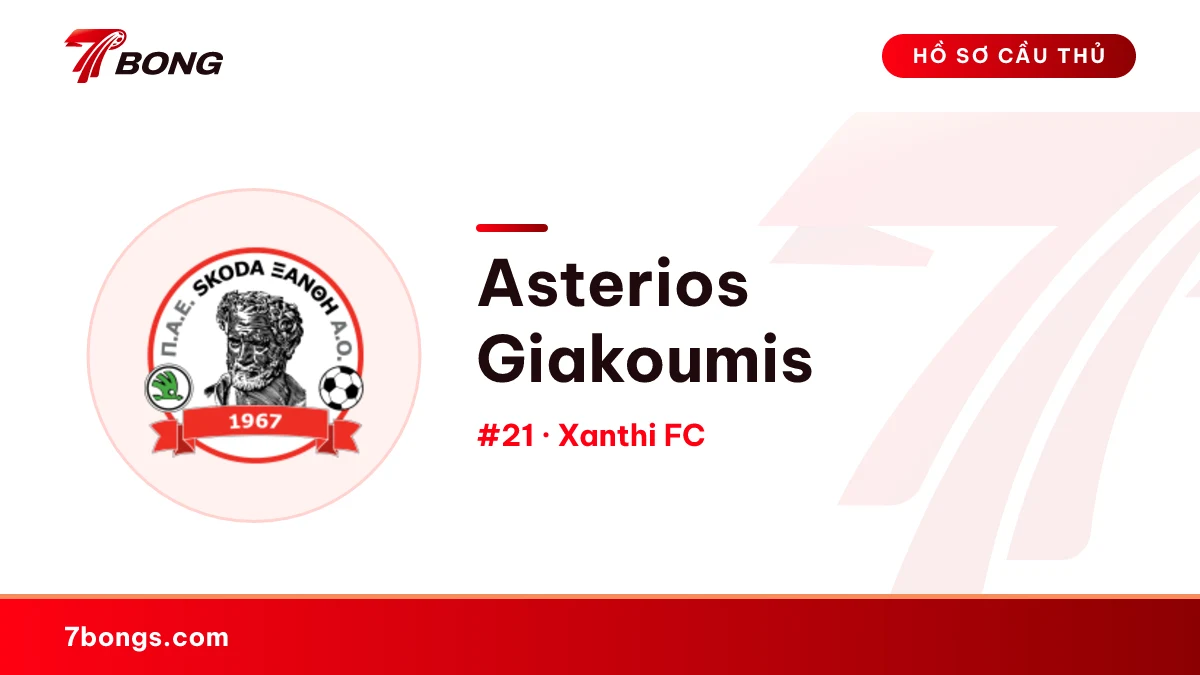 Asterios Giakoumis — Xanthi FC