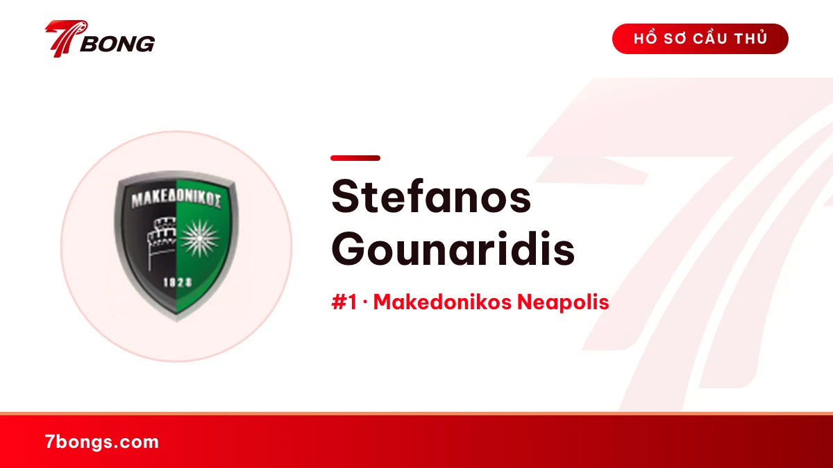 Stefanos Gounaridis — Makedonikos Neapolis