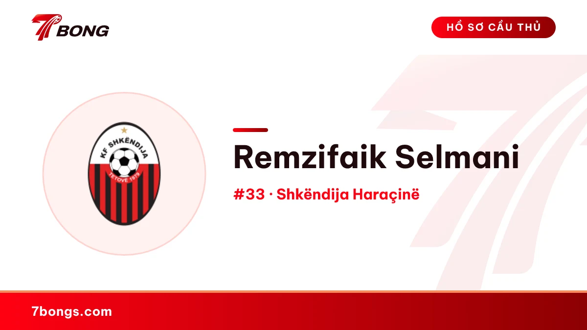 Remzifaik Selmani — Shkëndija Haraçinë