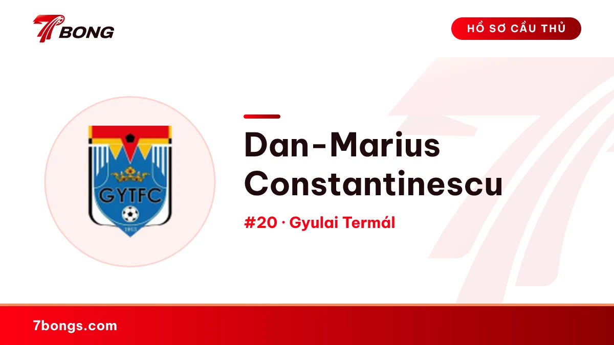 Dan-Marius Constantinescu — Gyulai Termál
