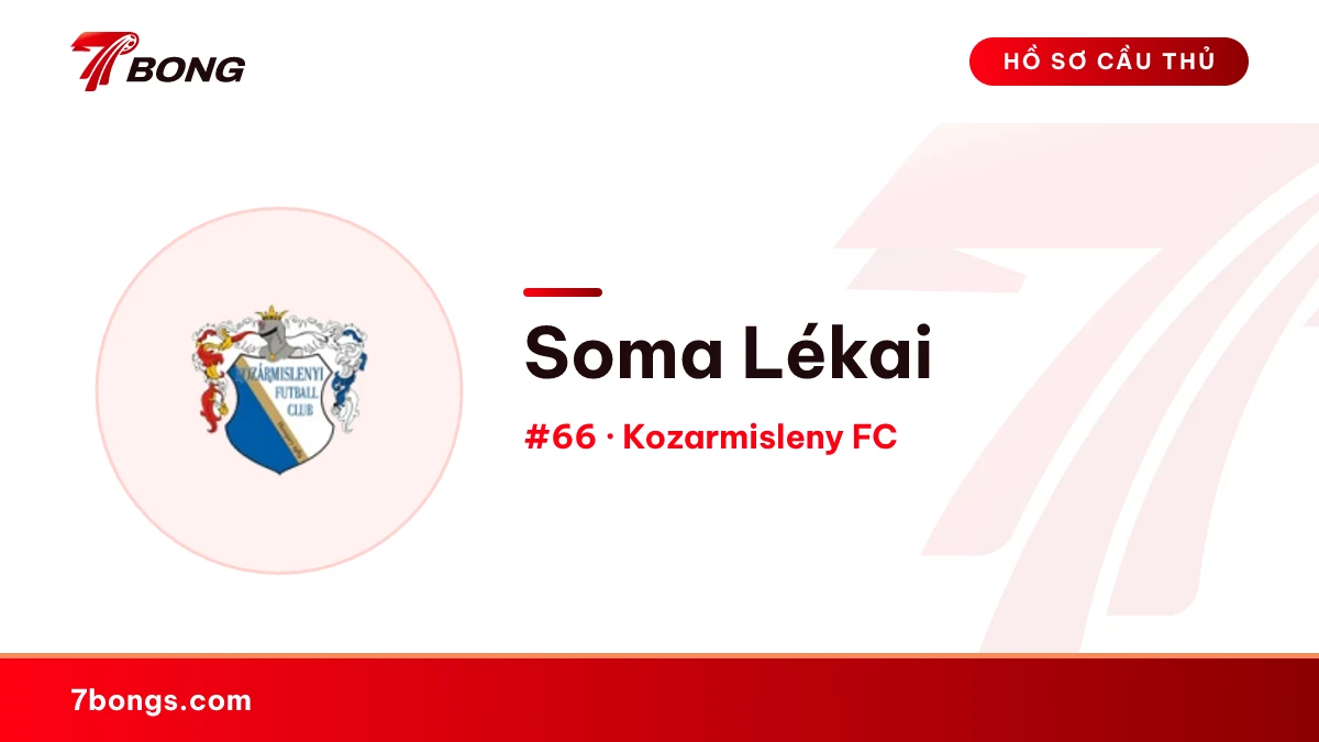 Soma Lékai — Kozarmisleny FC