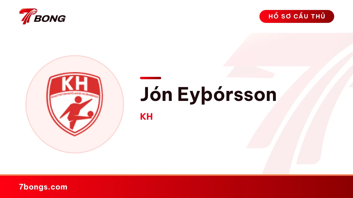 Jón Eyþórsson — KH
