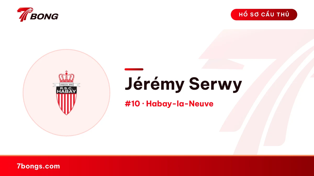 Jérémy Serwy — Habay-la-Neuve
