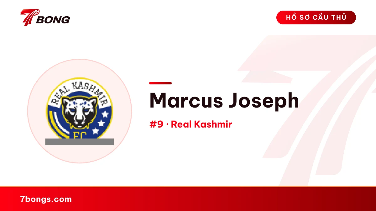 Marcus Joseph — Real Kashmir