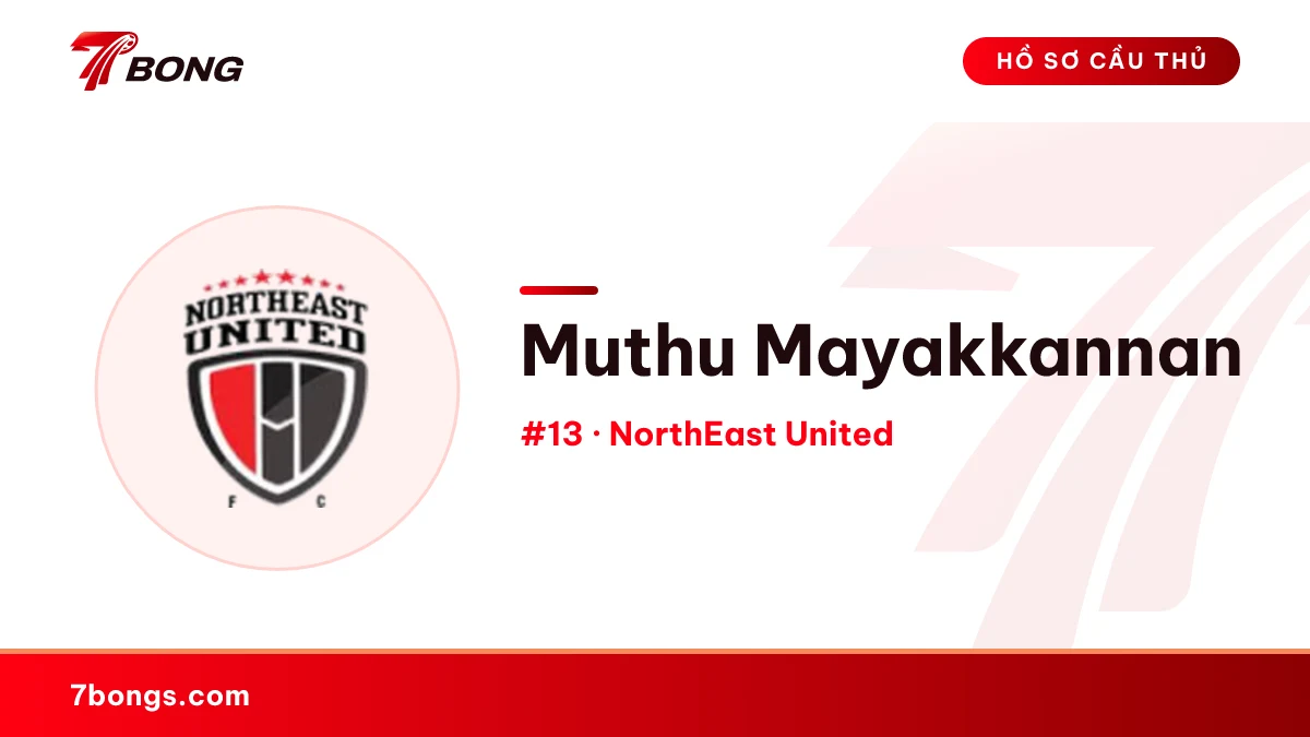 Muthu Mayakkannan — NorthEast United