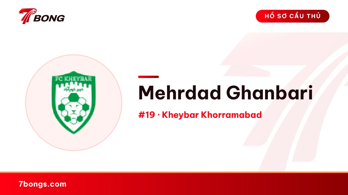 Mehrdad Ghanbari — Kheybar Khorramabad