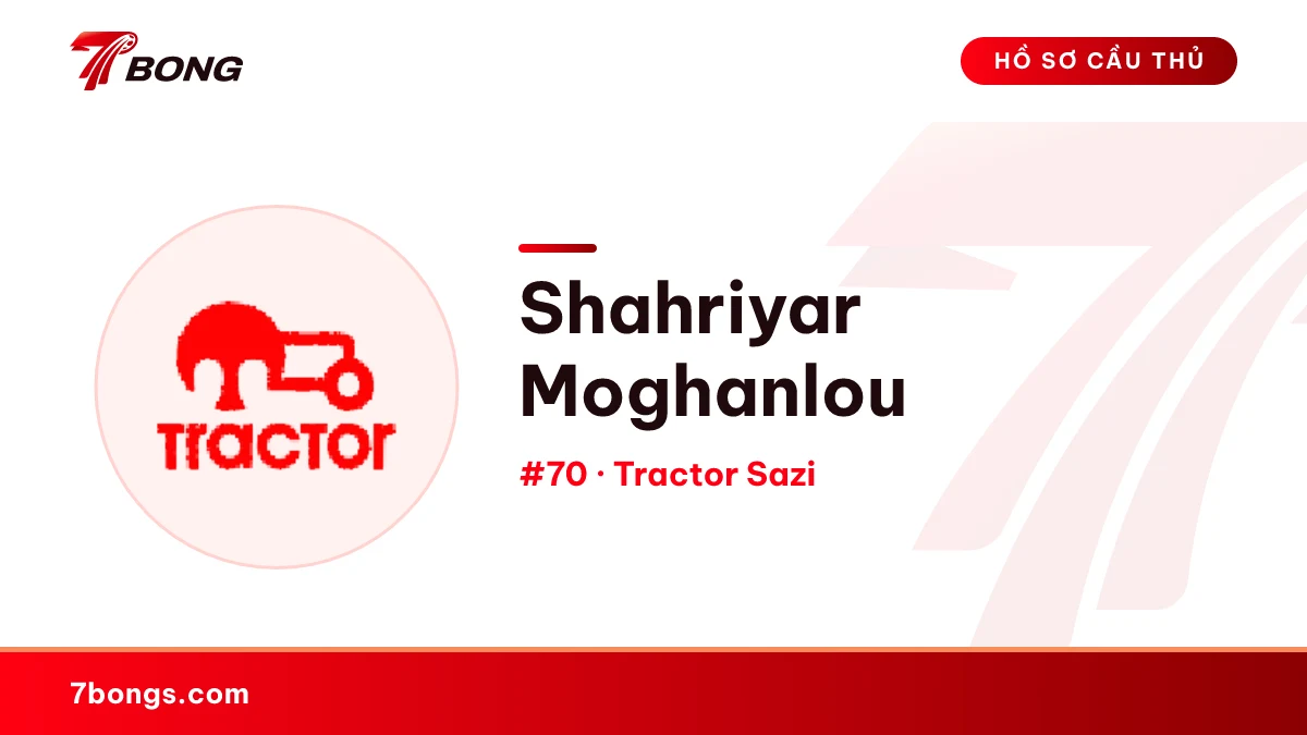 Shahriyar Moghanlou — Tractor Sazi