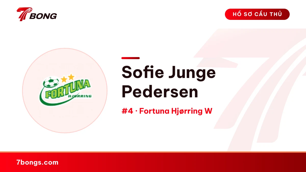 Sofie Junge Pedersen — Fortuna Hjørring W
