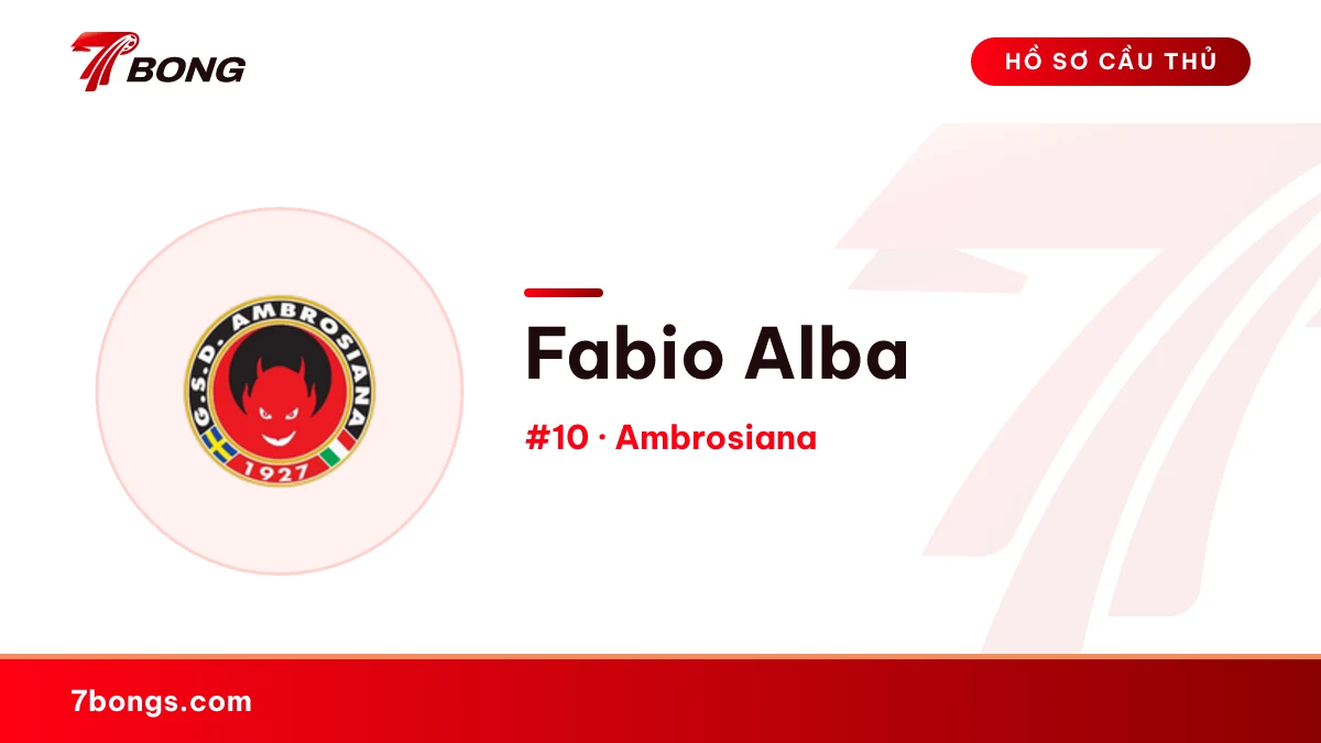 Fabio Alba — Ambrosiana