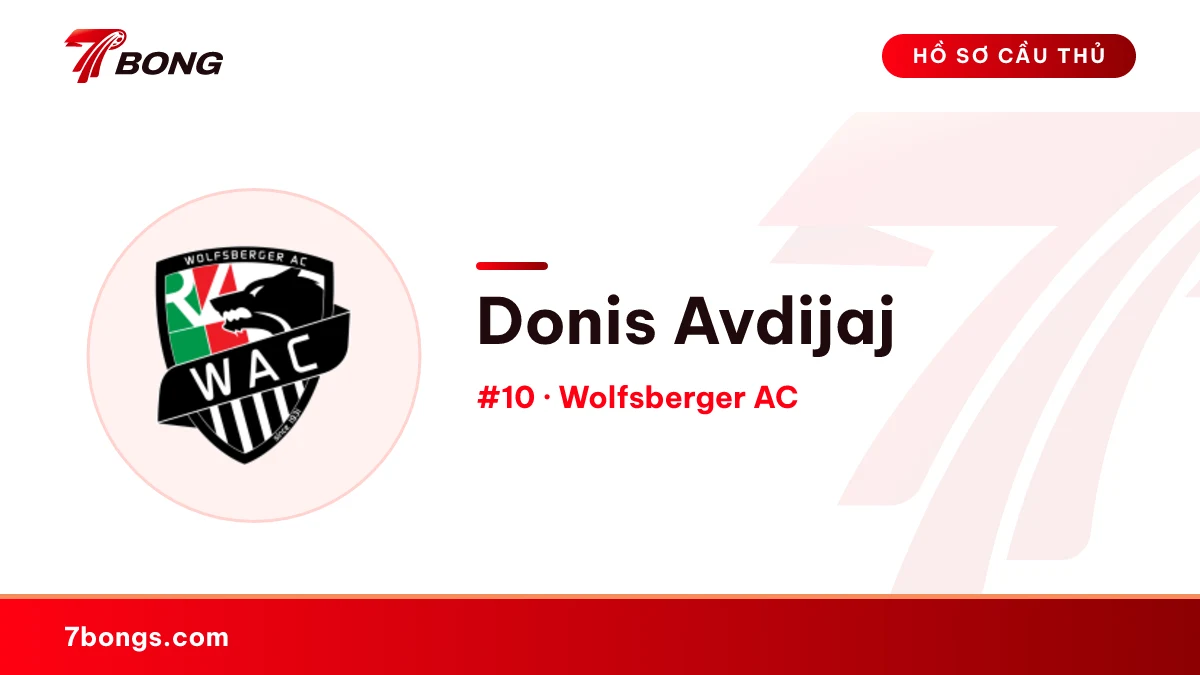 Donis Avdijaj — Wolfsberger AC