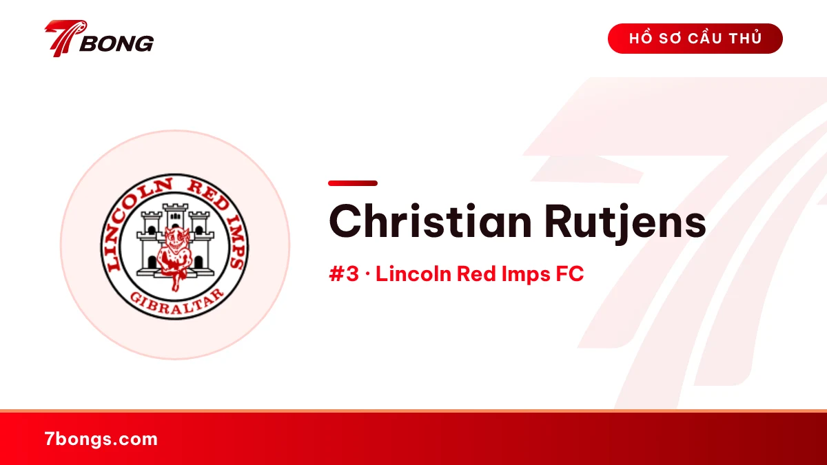 Christian Rutjens — Lincoln Red Imps FC
