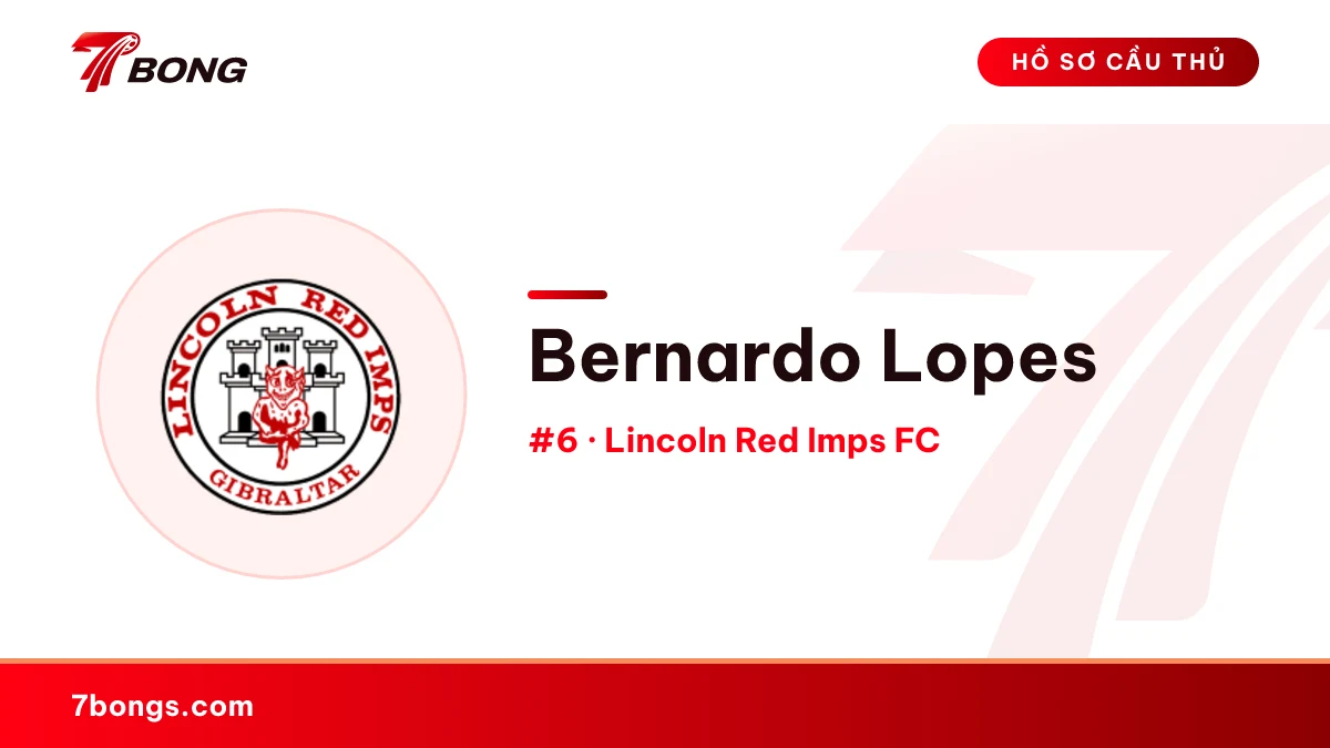 Bernardo Lopes — Lincoln Red Imps FC