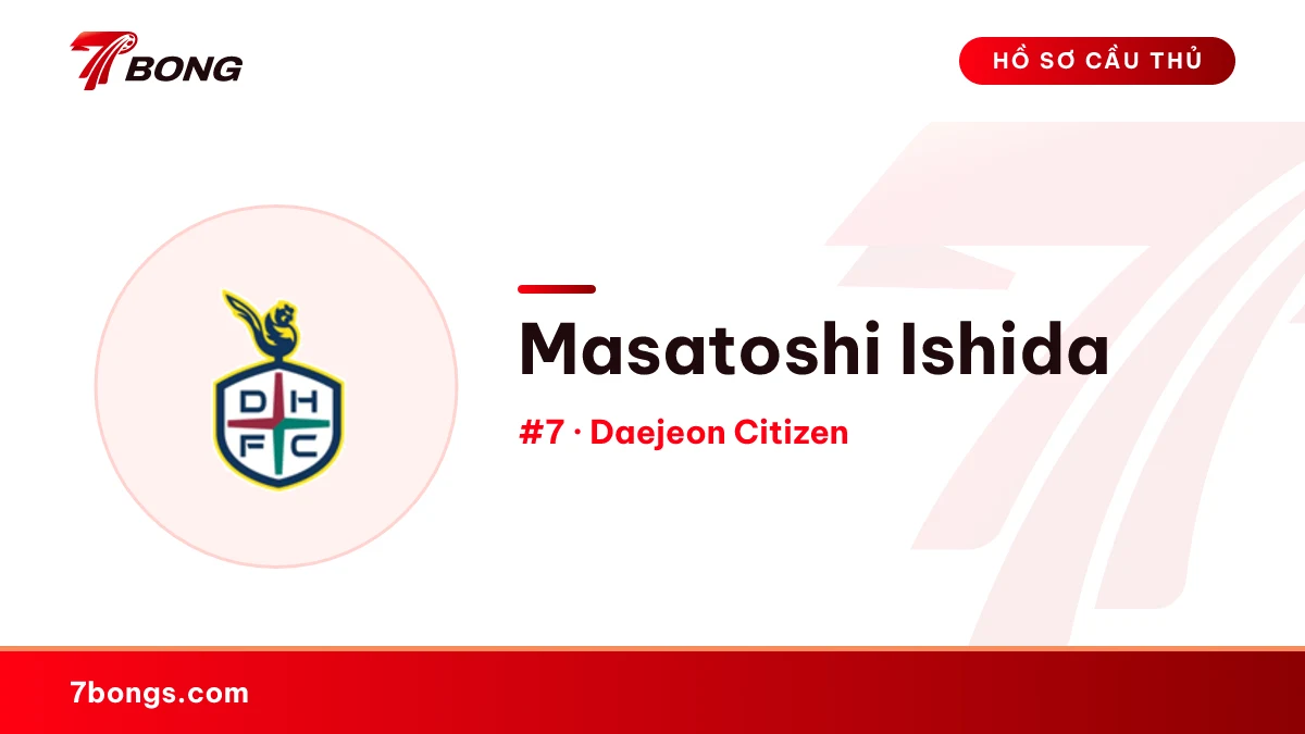 Masatoshi Ishida — Daejeon Citizen