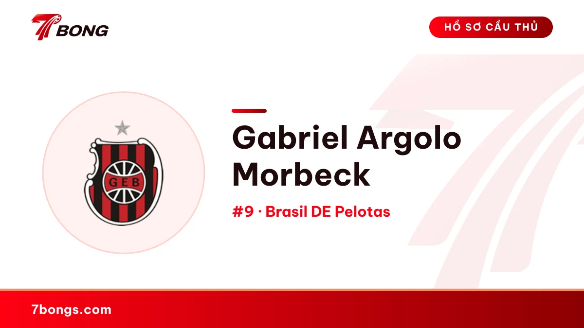 Gabriel Argolo Morbeck — Brasil DE Pelotas