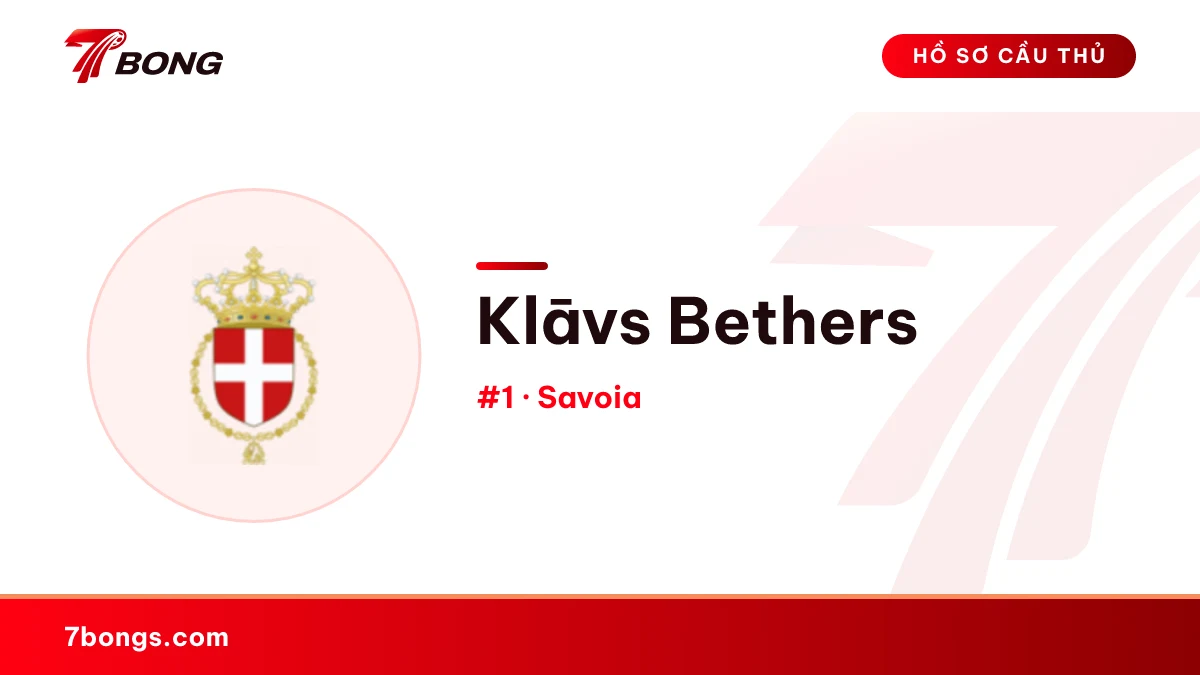 Klāvs Bethers — Savoia
