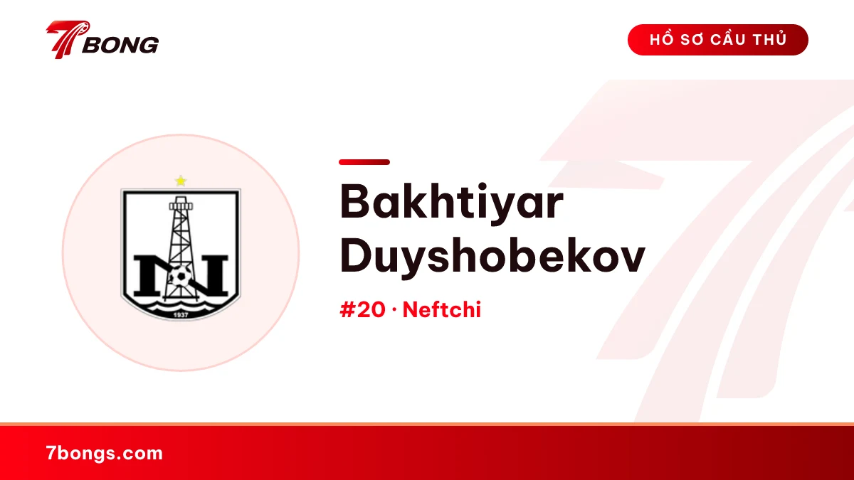 Bakhtiyar Duyshobekov — Neftchi