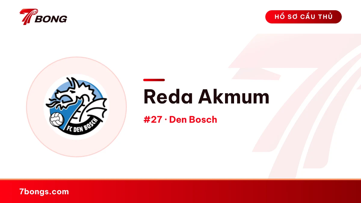 Reda Akmum — Den Bosch