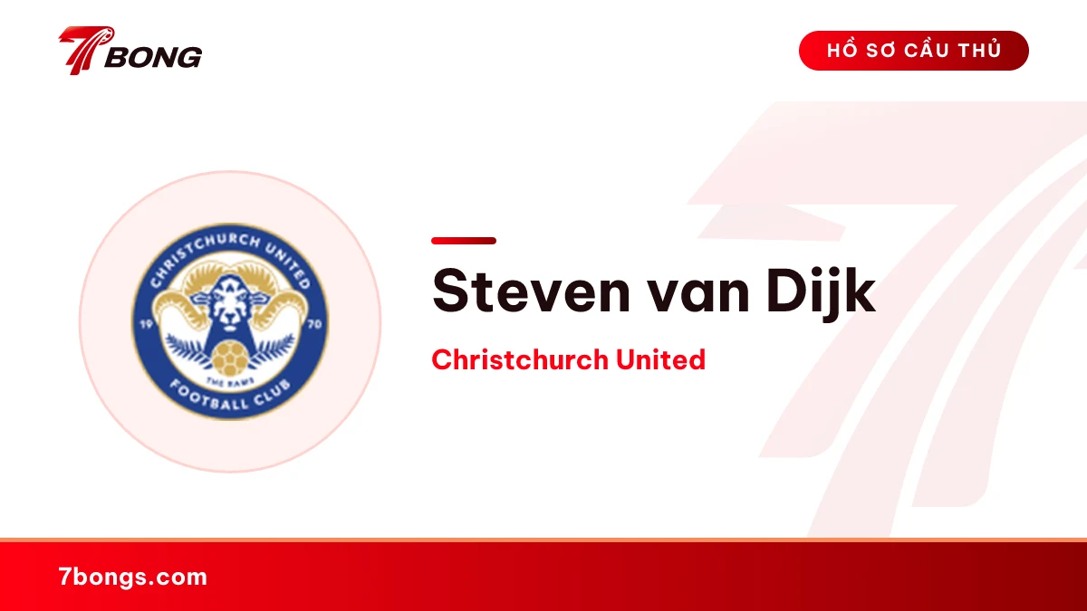 Steven van Dijk — Christchurch United