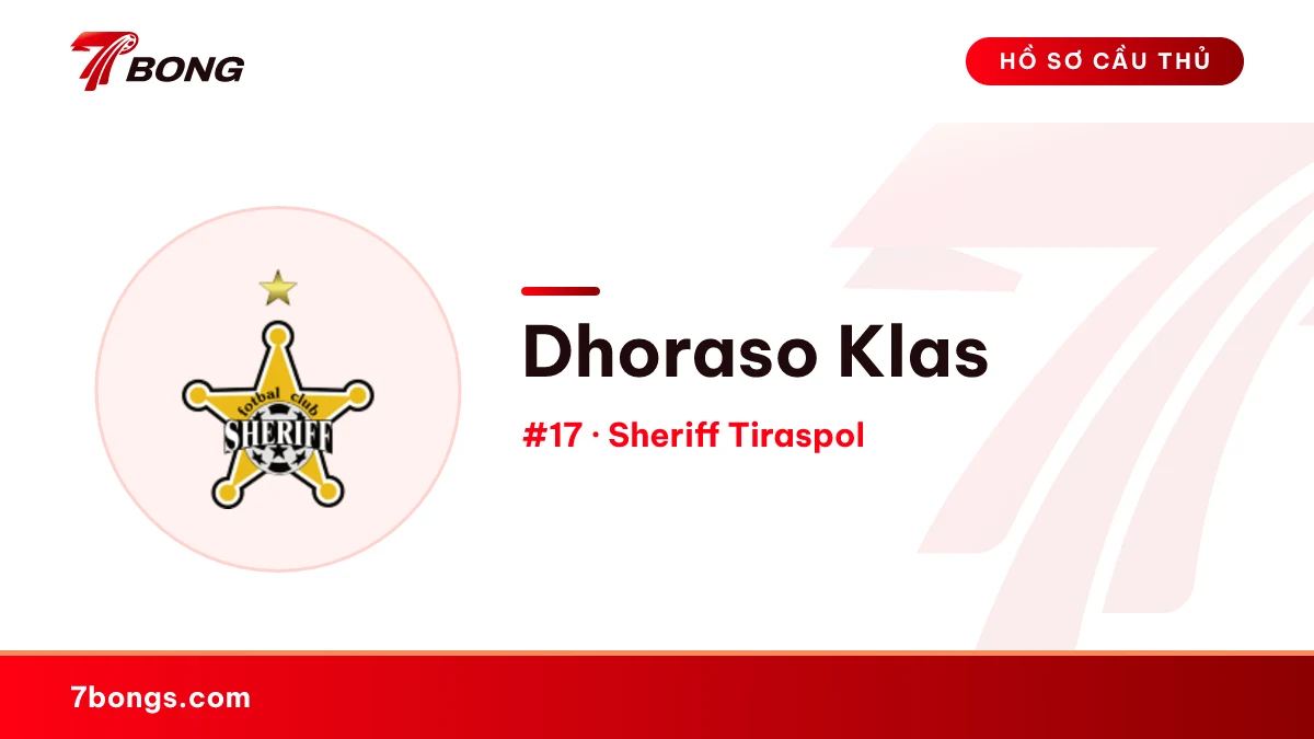Dhoraso Klas — Sheriff Tiraspol