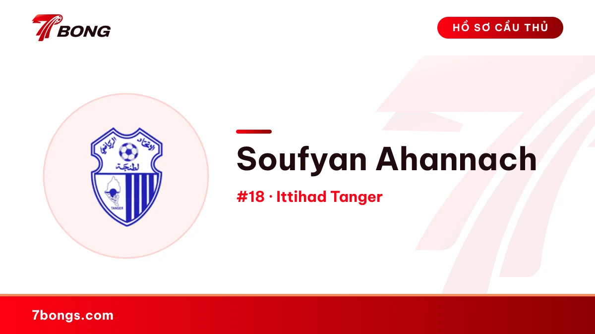 Soufyan Ahannach — Ittihad Tanger