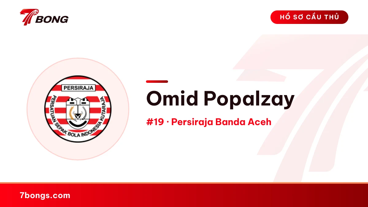 Omid Popalzay — Persiraja Banda Aceh
