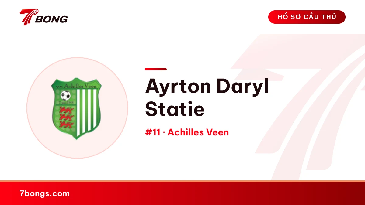 Ayrton Daryl Statie — Achilles Veen