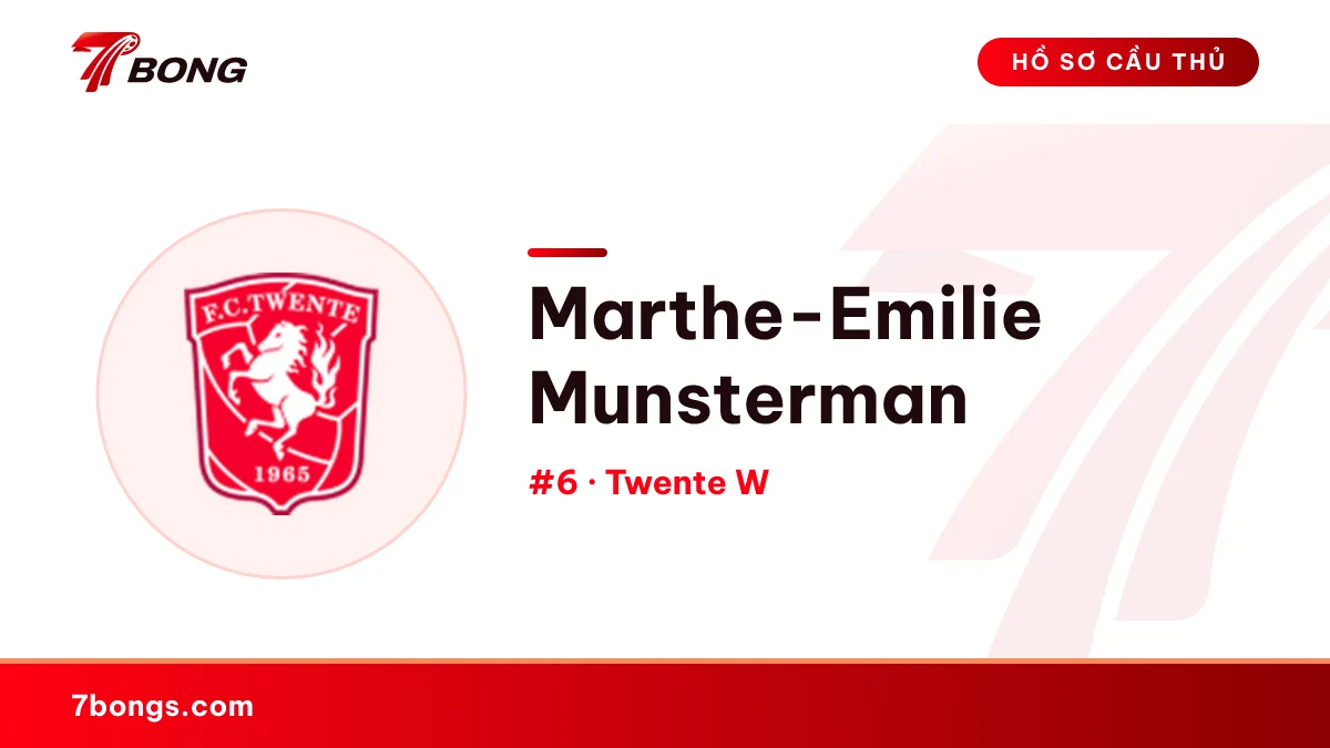 Marthe-Emilie Munsterman — Twente W