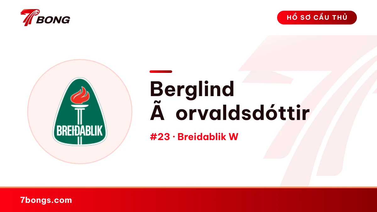 Berglind Ãorvaldsdóttir — Breidablik W