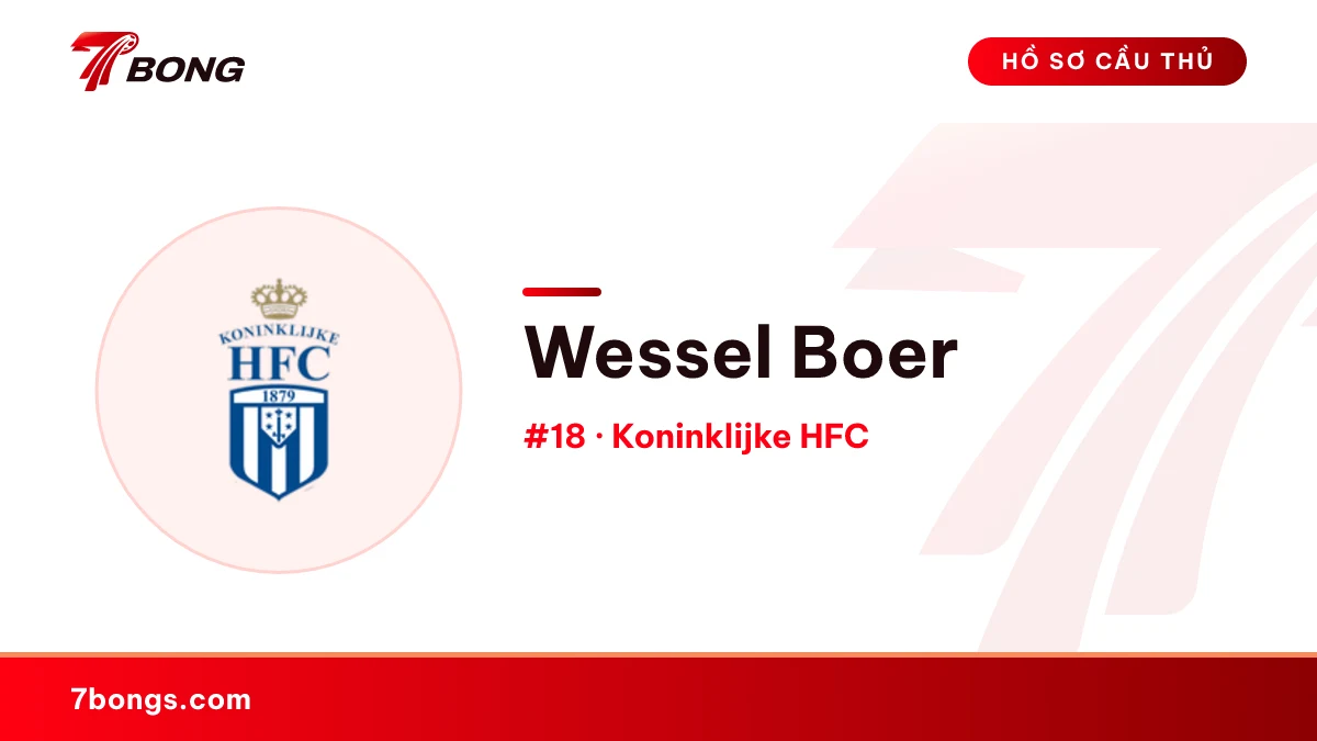 Wessel Boer — Koninklijke HFC