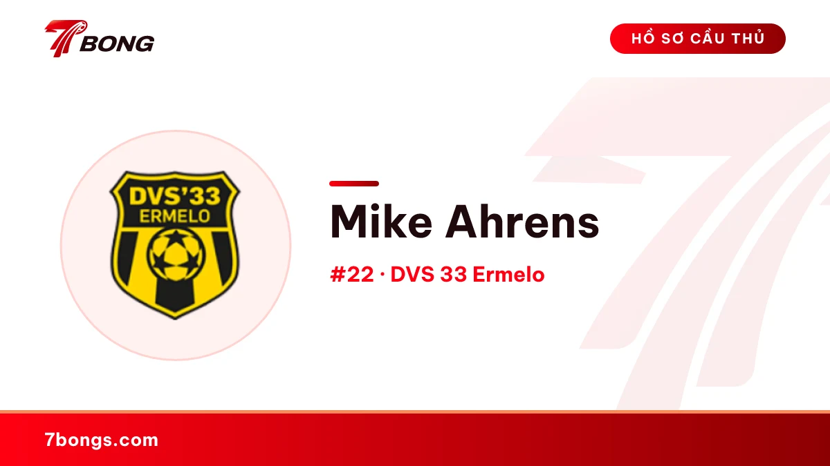 Mike Ahrens — DVS 33 Ermelo