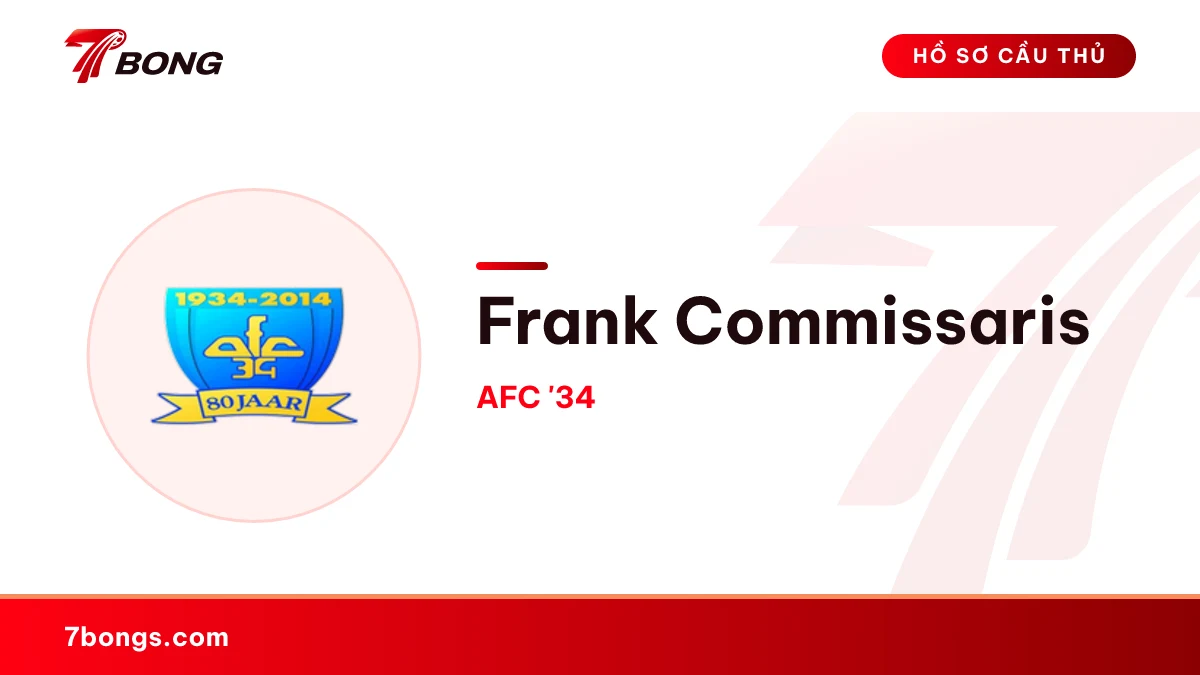 Frank Commissaris — AFC '34