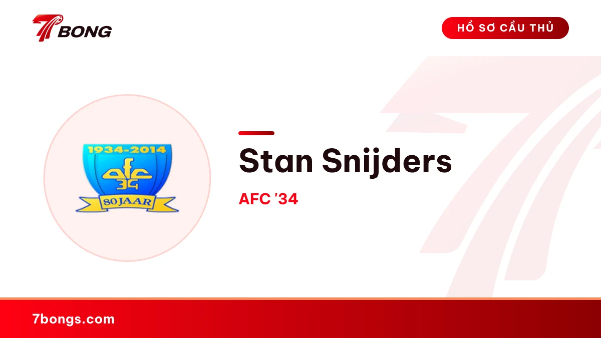 Stan Snijders — AFC '34