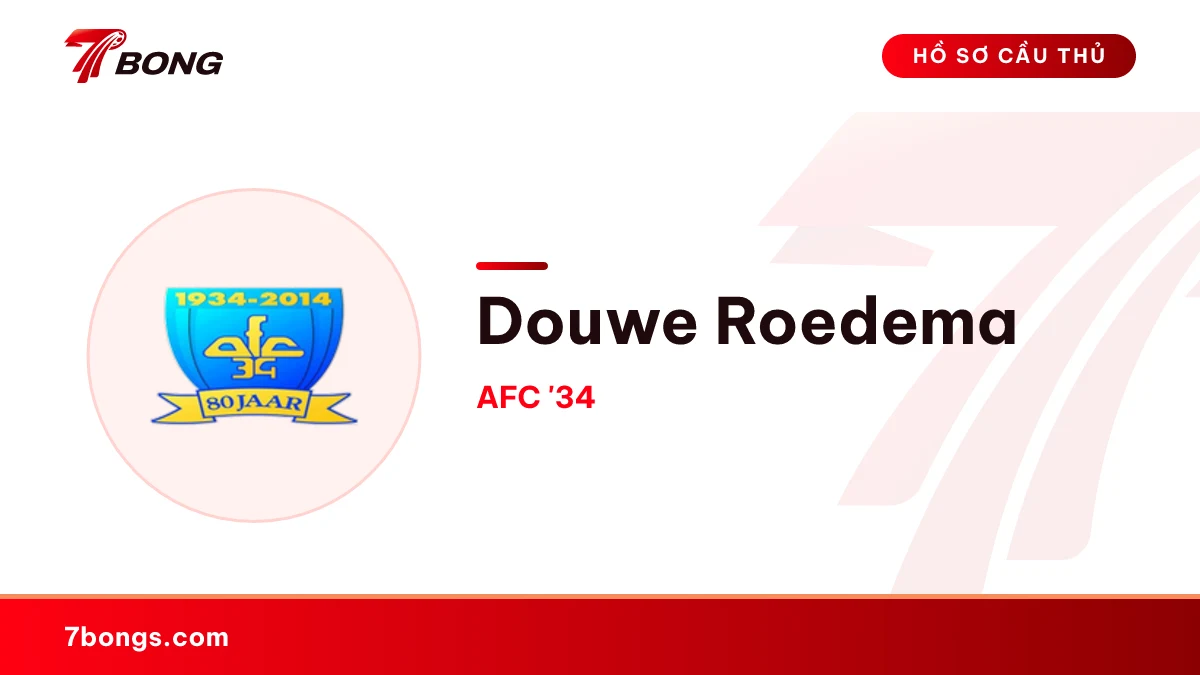 Douwe Roedema — AFC '34