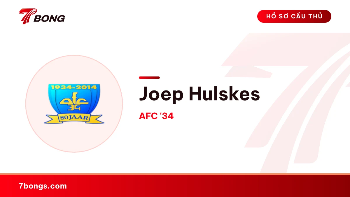 Joep Hulskes — AFC '34