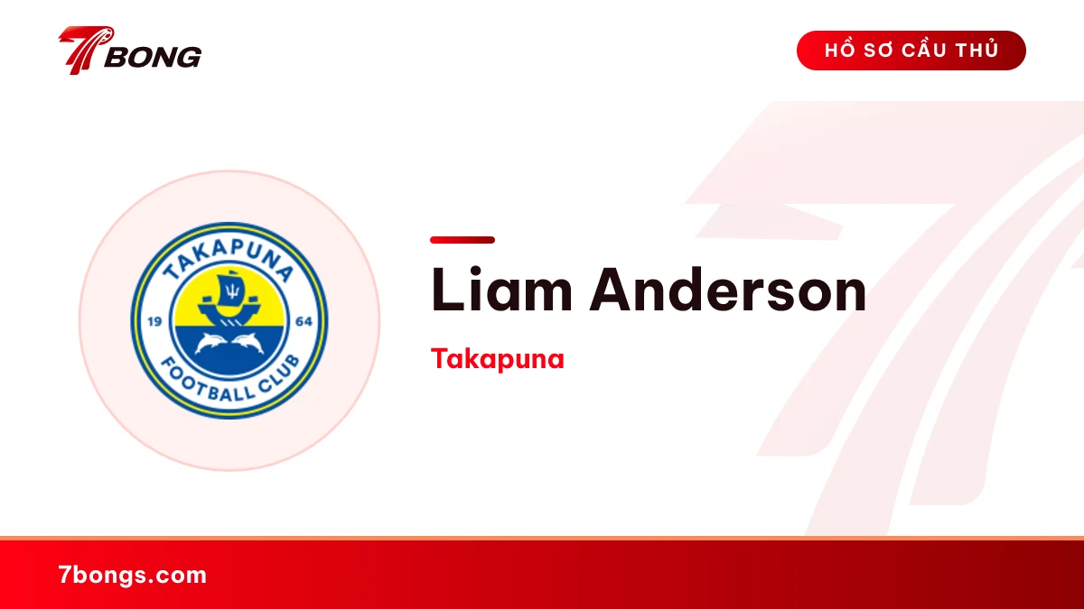 Liam Anderson — Takapuna