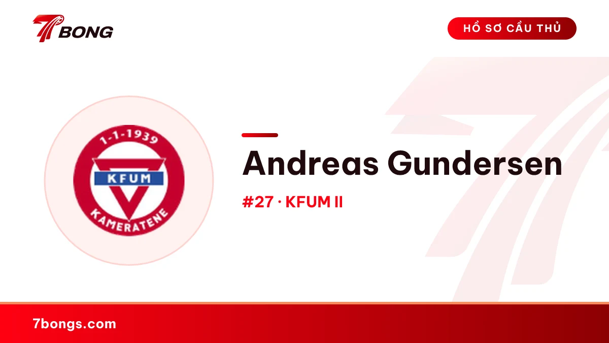 Andreas Gundersen — KFUM II