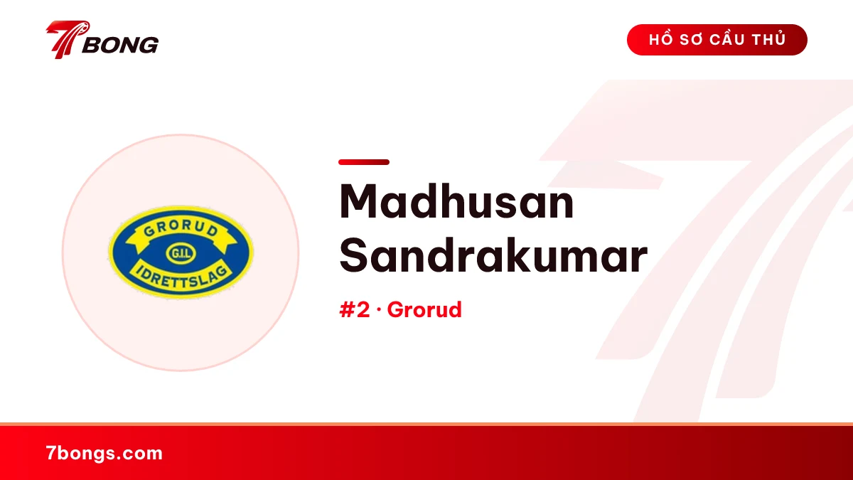 Madhusan Sandrakumar — Grorud