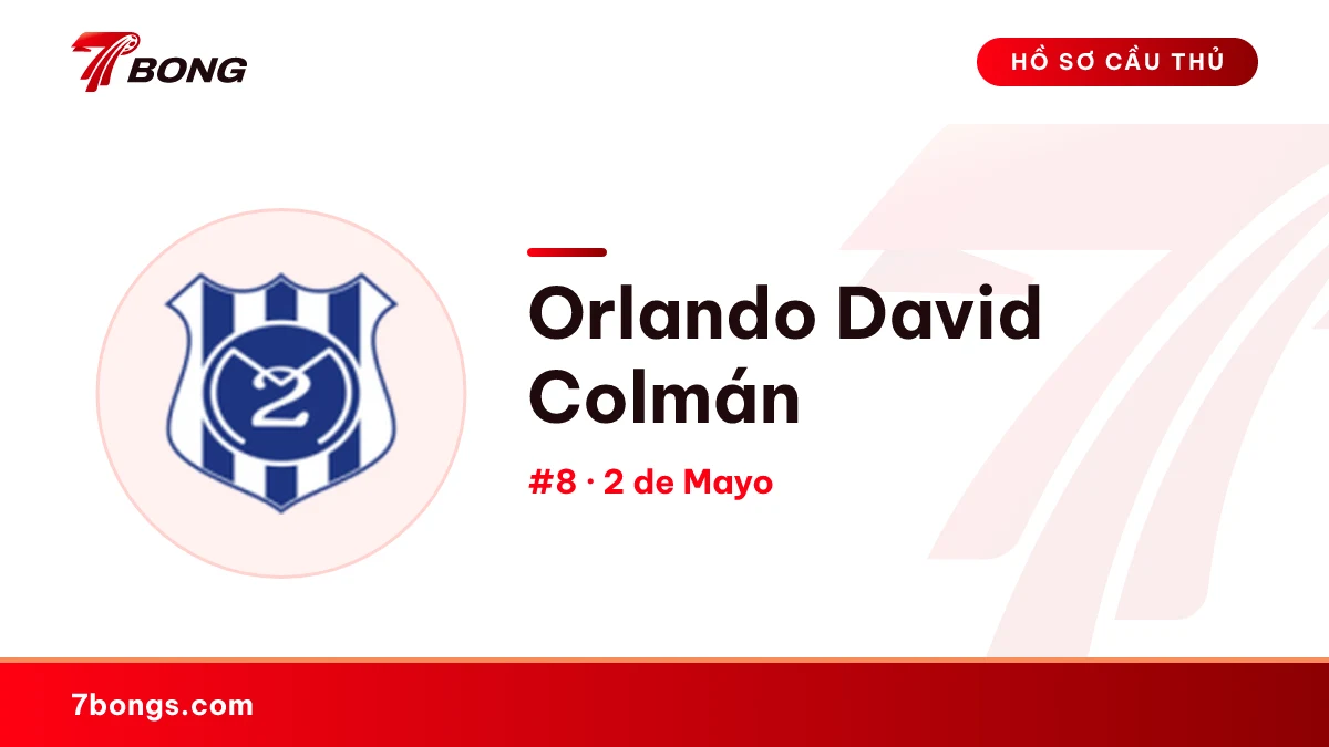 Orlando David Colmán — 2 de Mayo